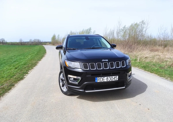 Jeep Compass cena 87900 przebieg: 65400, rok produkcji 2019 z Dębica małe 781